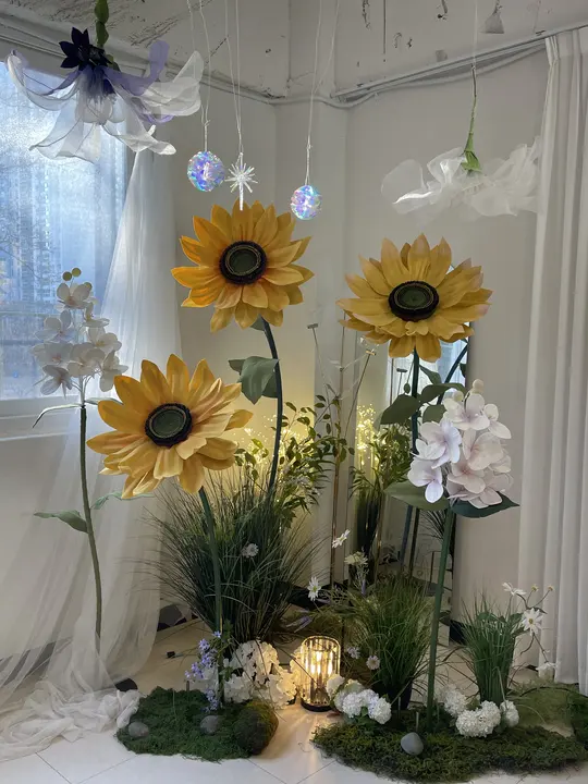 해바라기 페이퍼플라워